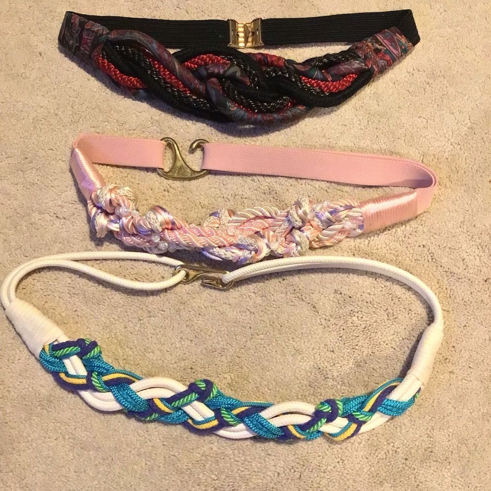 Vintage Braided Belts